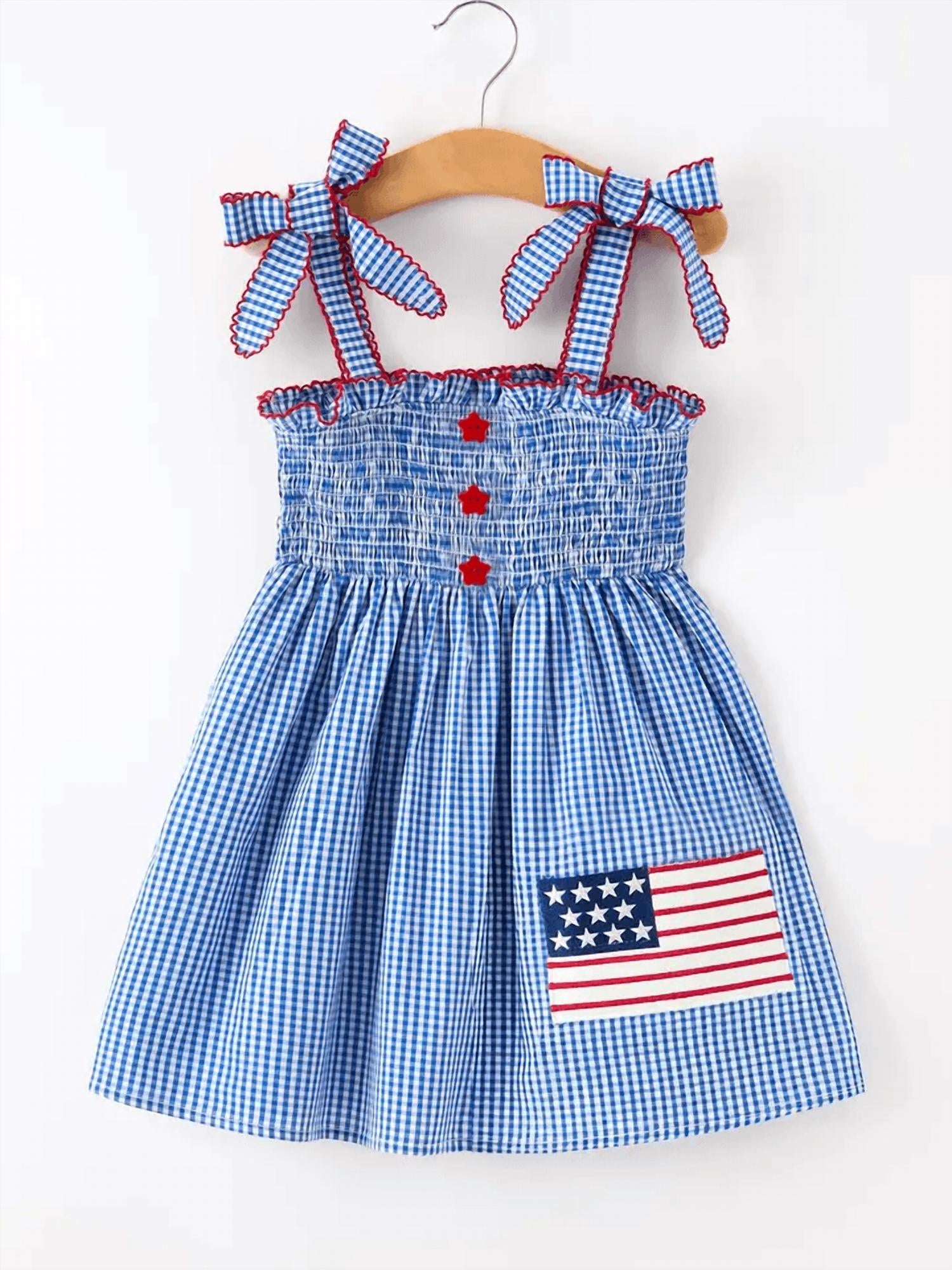 Mila & Rose - Girls 4th Of July Twirl Dress