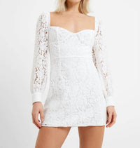 French Connection - Arteena Lace Mini Dress