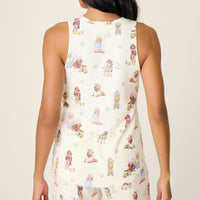 Pj Salvage - Ruff On The Range Pajama Tank Top