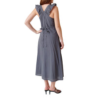 XIRENA Women's Candace Dress in ash - women's dress - detail view
