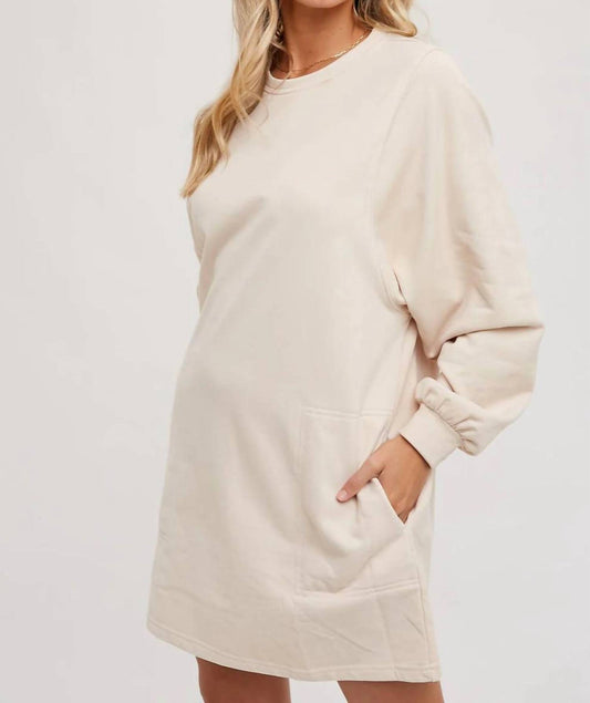 Bluivy - French Terry Mini Dress