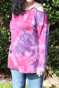 Blumin - Tie Dye Strappy Top - Plus