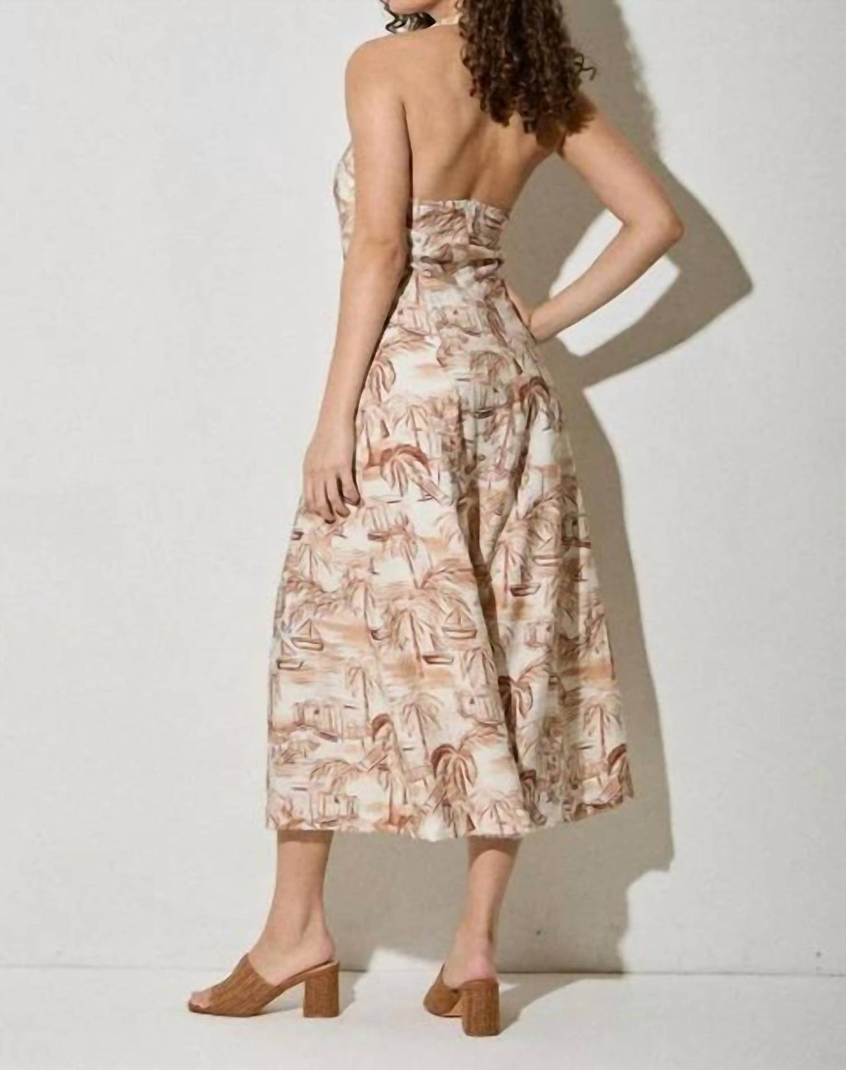 Skylar Rose - The Vela Sweetheart Midi Dress