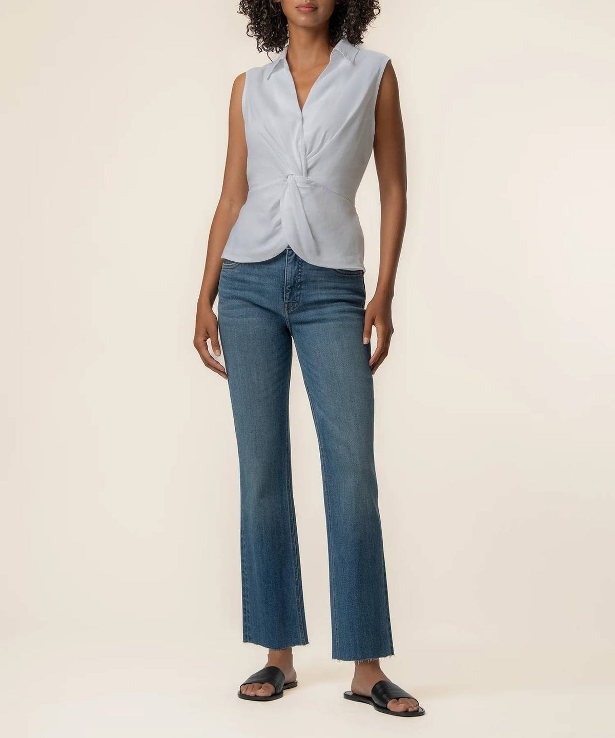 Kut From The Kloth - Sara Sleeveless Twisted Top