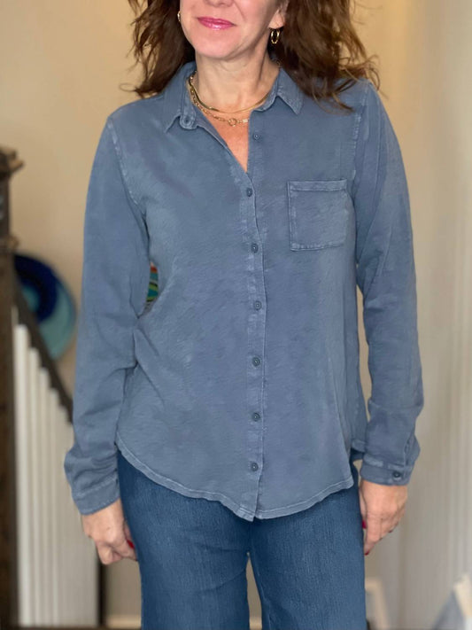 Hello Nite - Perfectly Soft Button Up Shirt