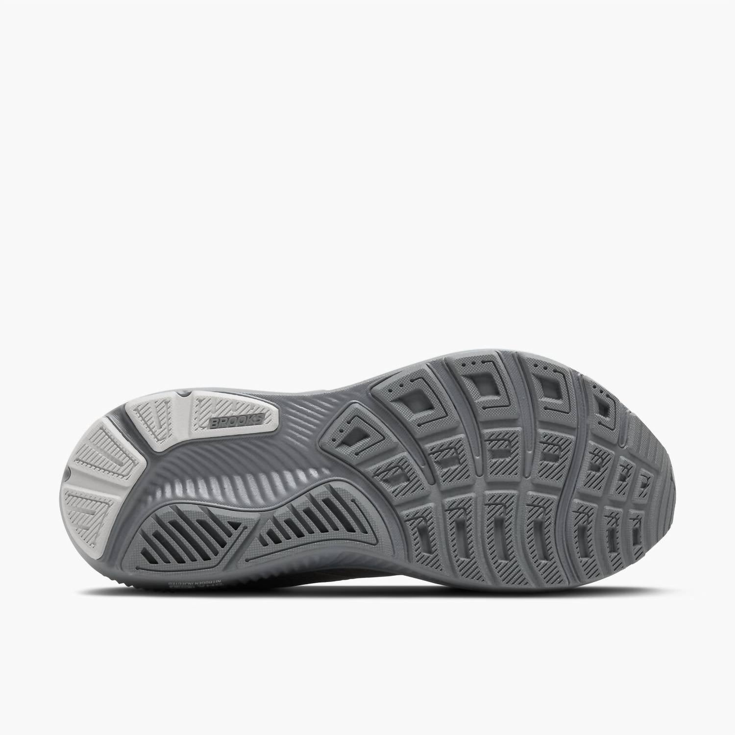 BROOKS Men's Ghost 17 Running Shoes - 2E Wide in primer gray oyster mushroom - men's shoe - view 7
