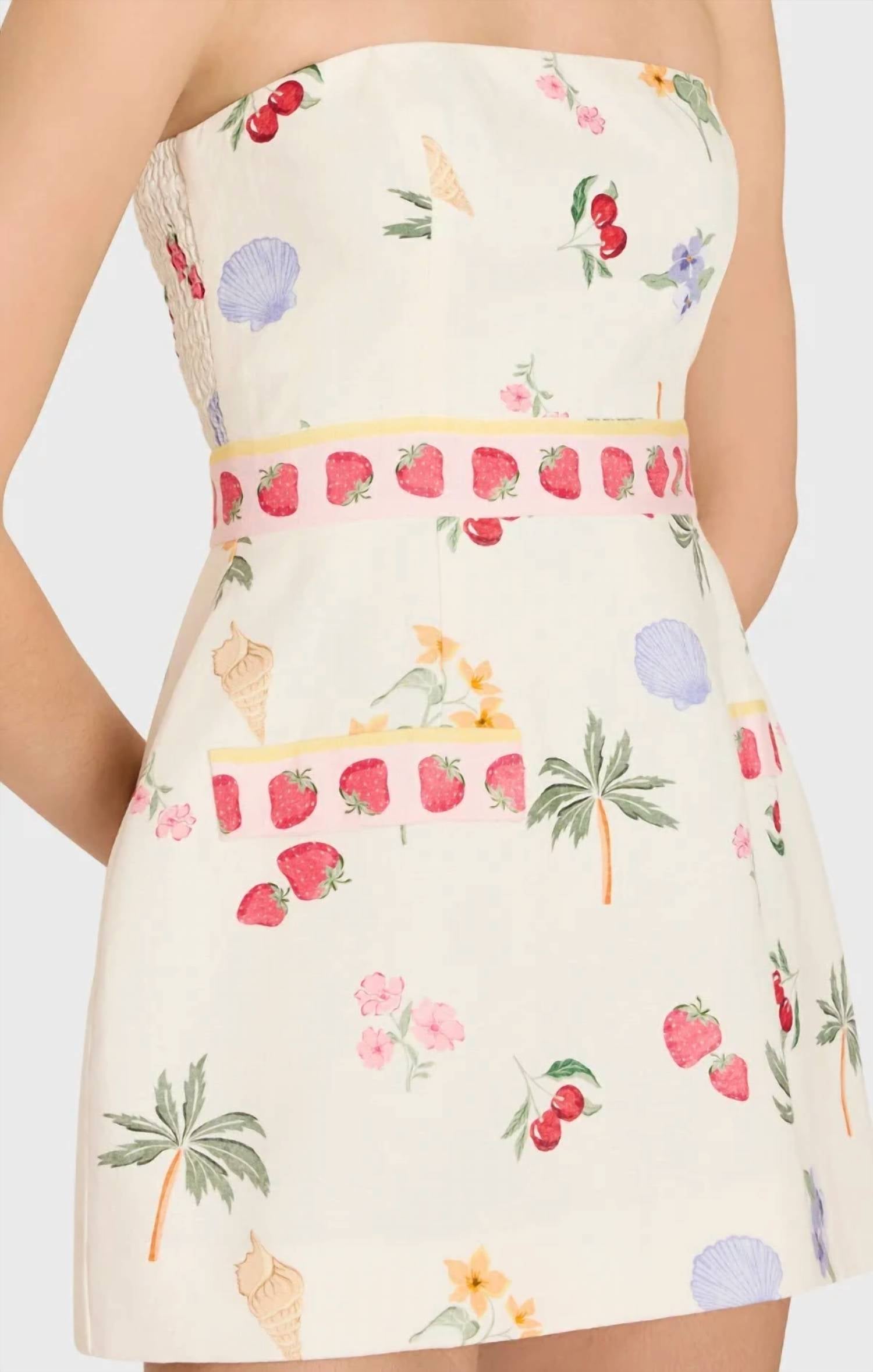 Amanda Uprichard - Strapless Bethany Romper