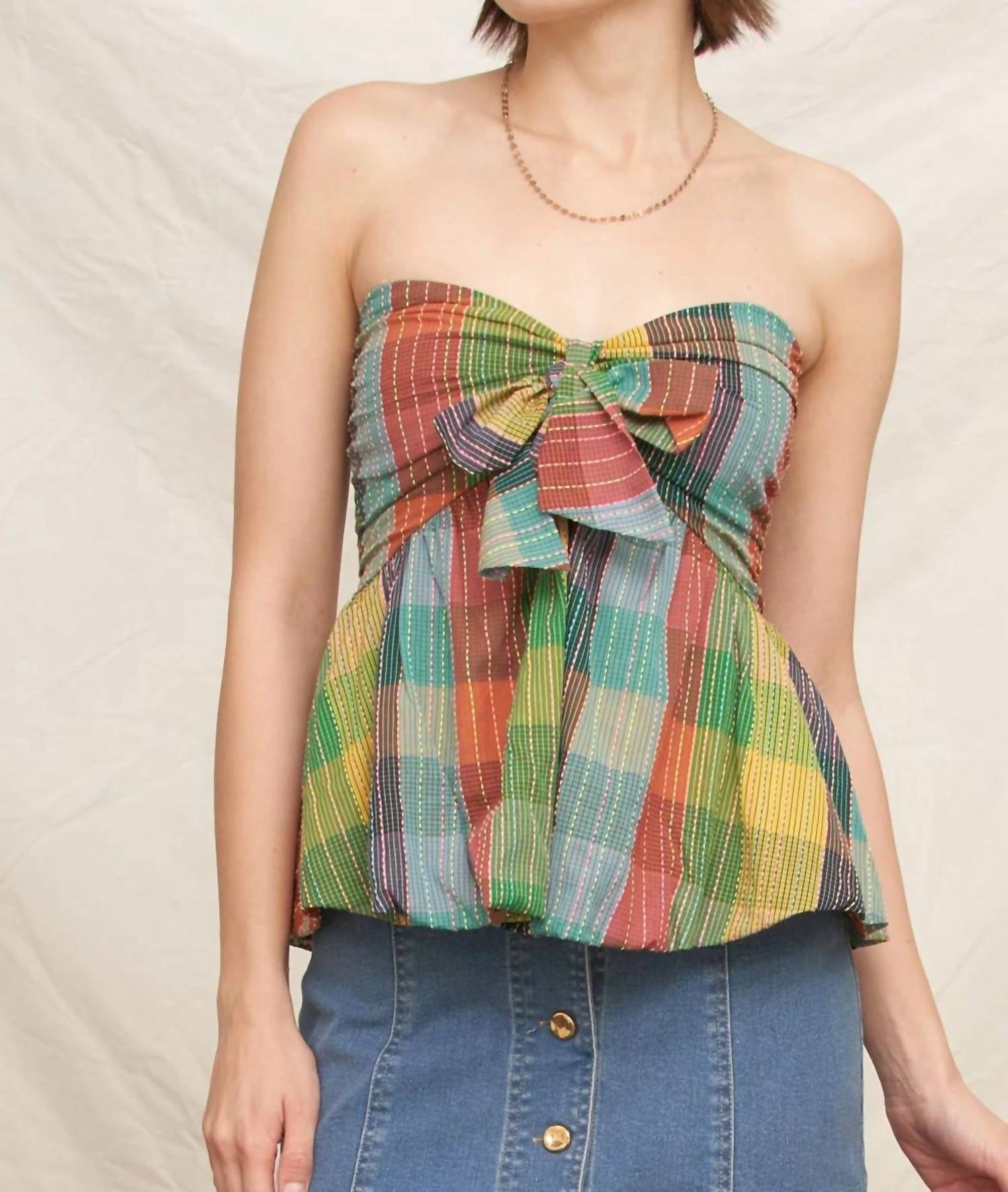 En Creme - Tutti Frutti Sleeveless Top