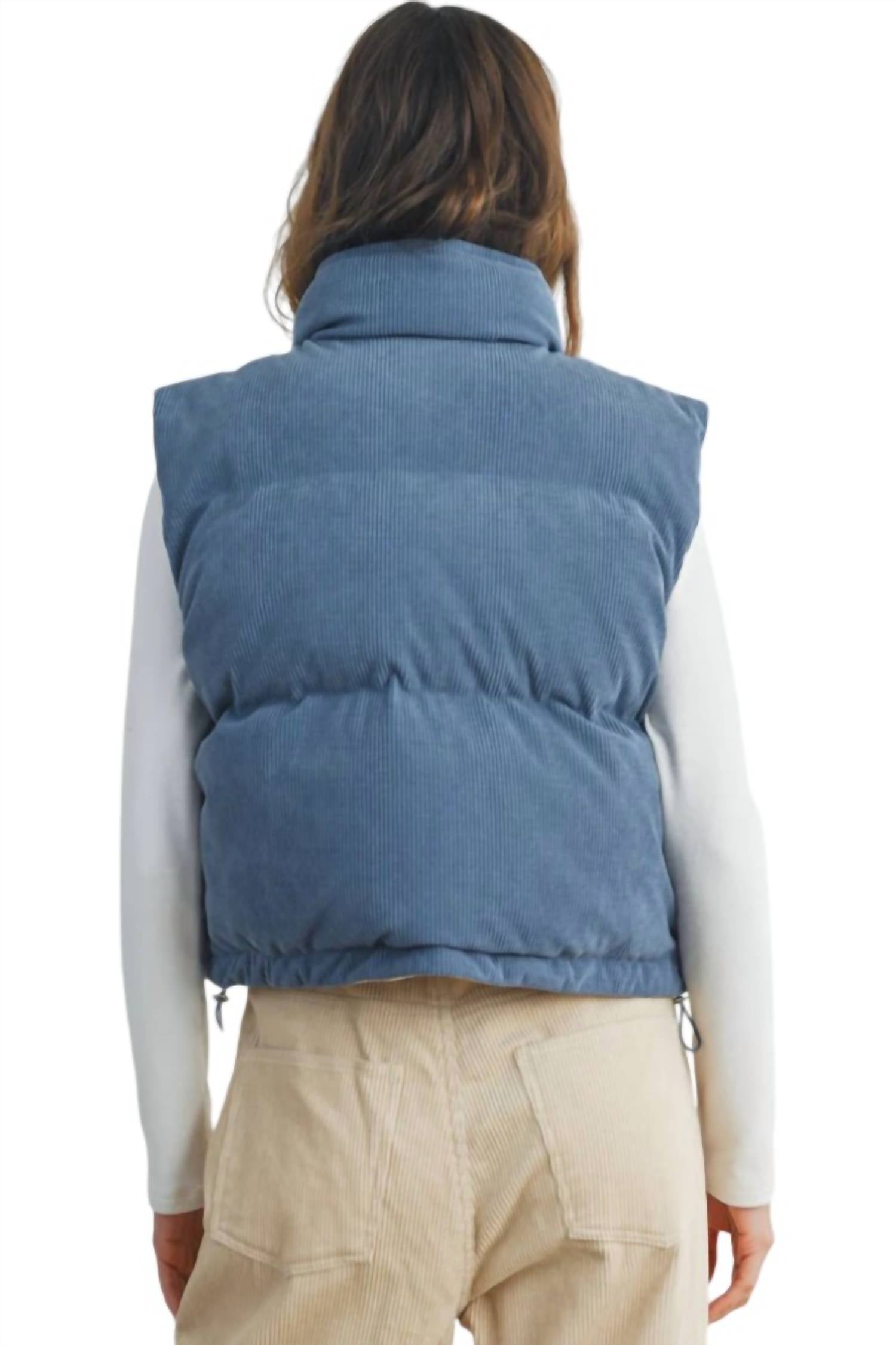 Buttermelon - ADOREME CORDUROY PUFFER VEST
