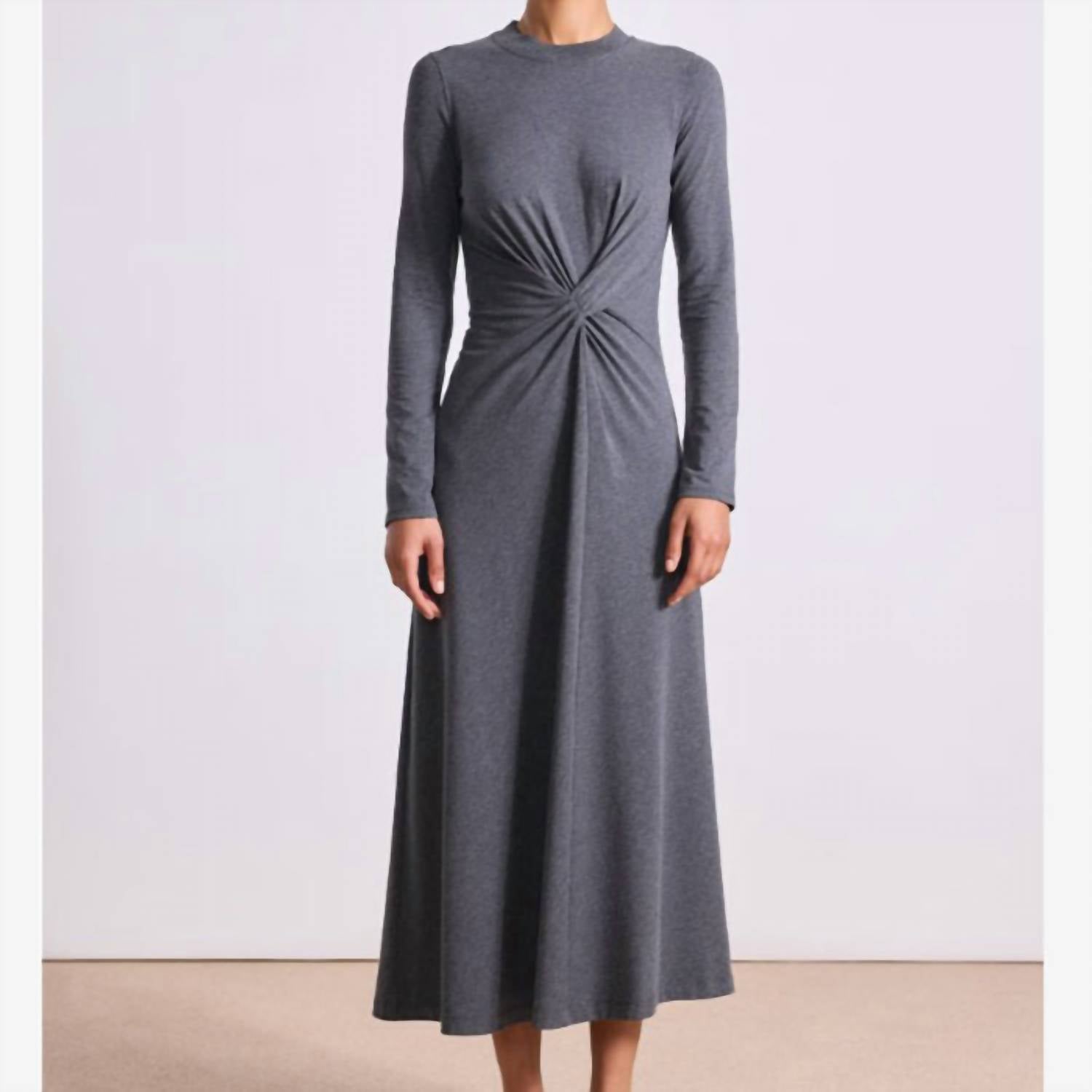 Apiece Apart - Long Sleeve Volta Midi Dress