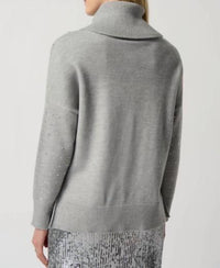 Joseph Ribkoff - Embellished Cowl Neck Sweater