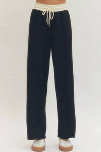 Entro - Casual Knockout Wide Leg Pants