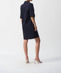 Joseph Ribkoff - Stretch Poplin Trapeze Dress