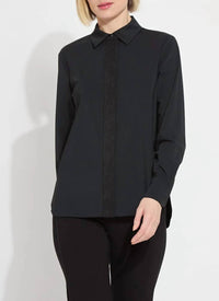 Lysse - Connie Micro Beaded Button Down Shirt
