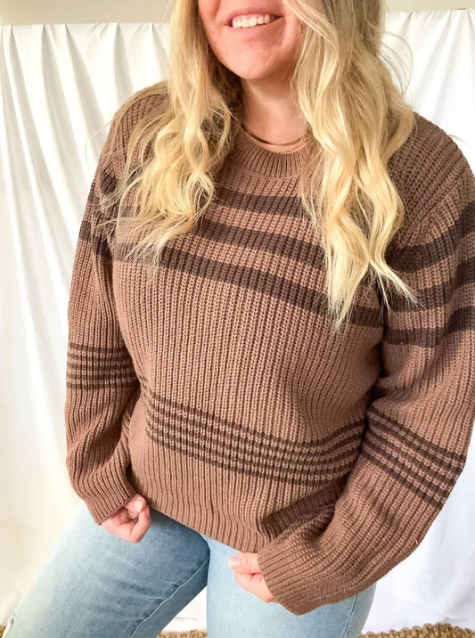 Le Lis - Charley Striped Knit Sweater