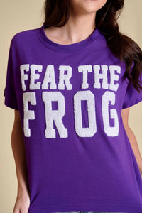 Stewart Simmons - Fear The Frog Chenille Team Top