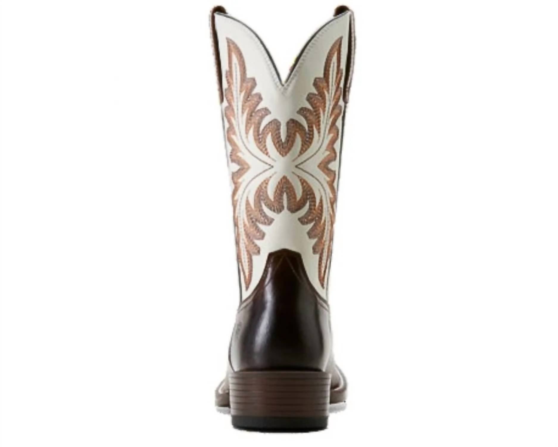 ARIAT Men's Renegade Cowboy Boot in mahogany crema - men's boots - alternate view