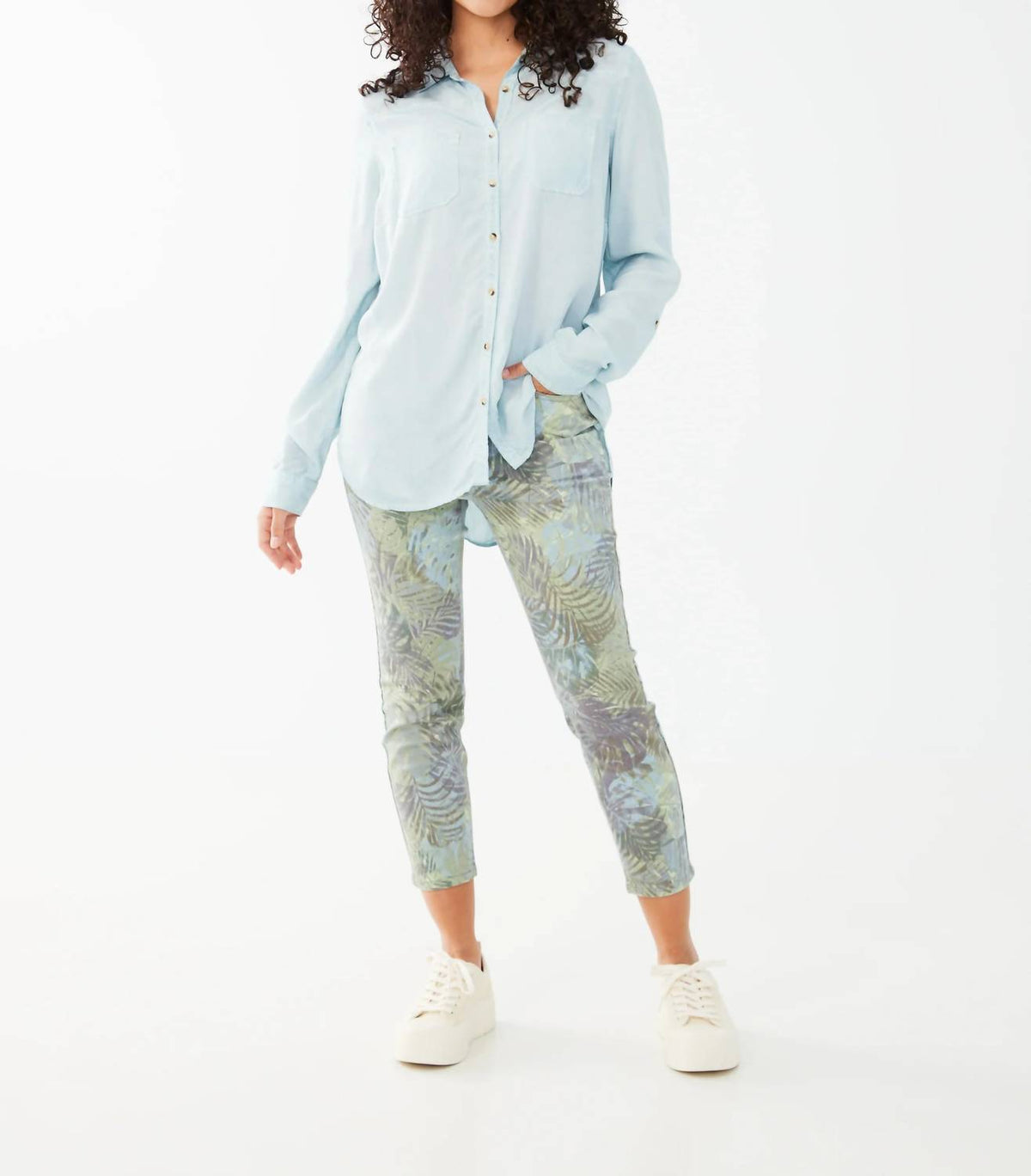 Fdj - Giselle Button Down Top