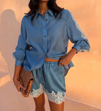Never Fully Dressed - Women's Lace Marley Shirt