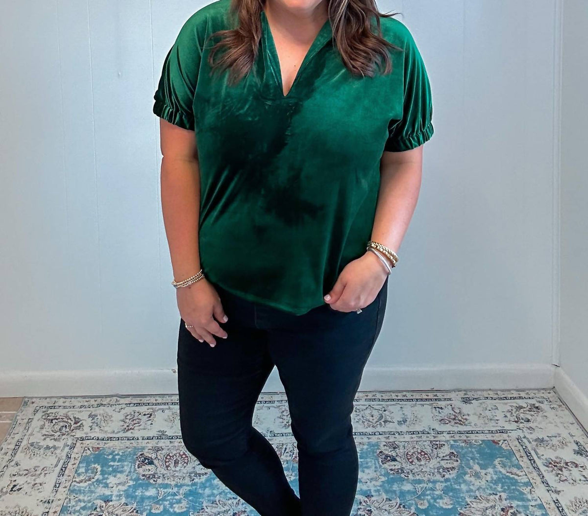 Caryn Lawn - Betsy Forest Top