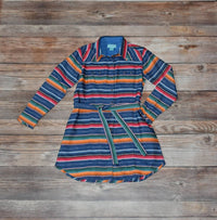 TASHA POLIZZI Women's Colt 44 Tunic in ocean - women's shirt