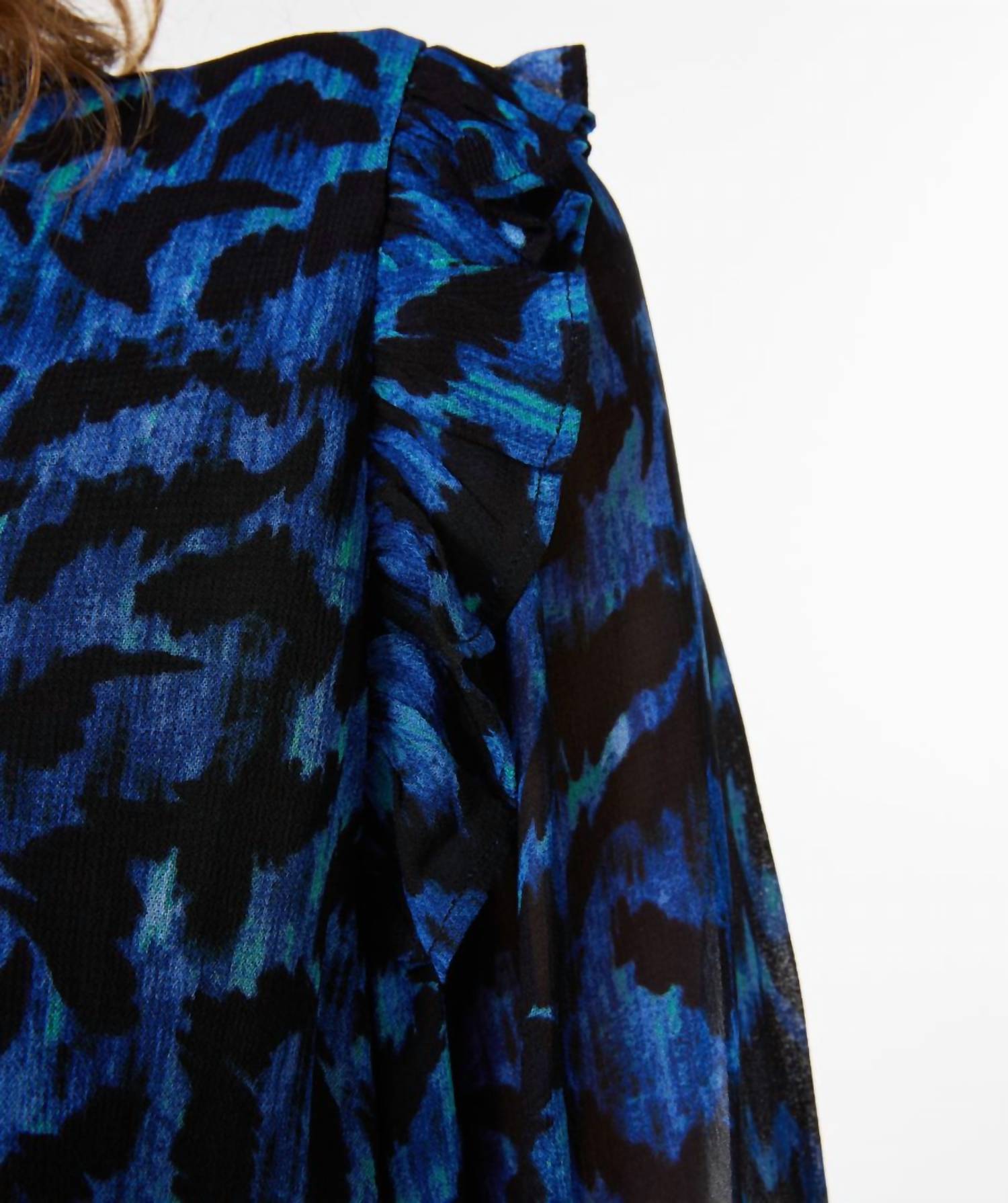 Esqualo - Wilda Wild Celebration Smock Blouse