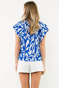 Thml - Rena Geo Print Top