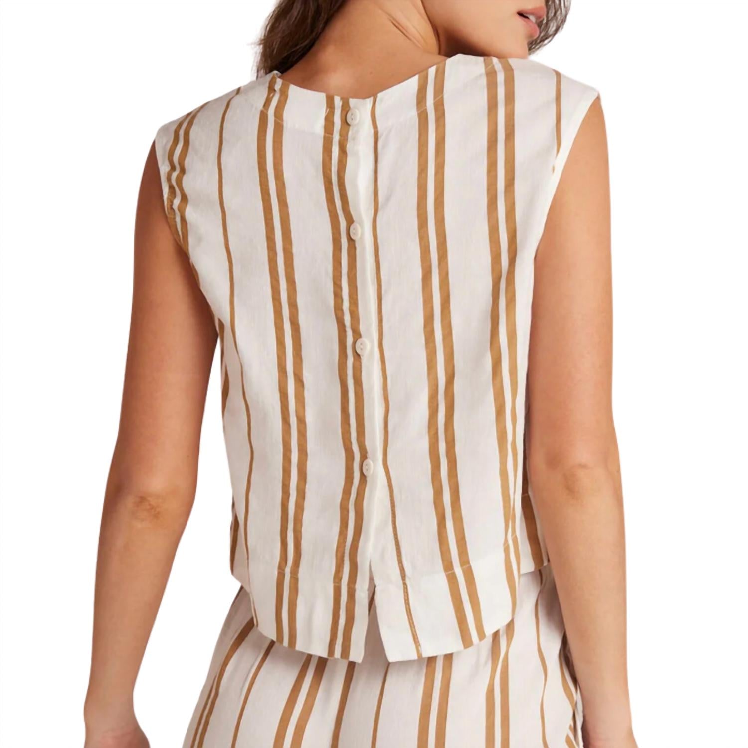 Bella Dahl - Women's Oxy Button Back Top