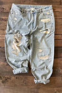 Jaded Gypsy - Women's Forever Love Distressed Jeans
