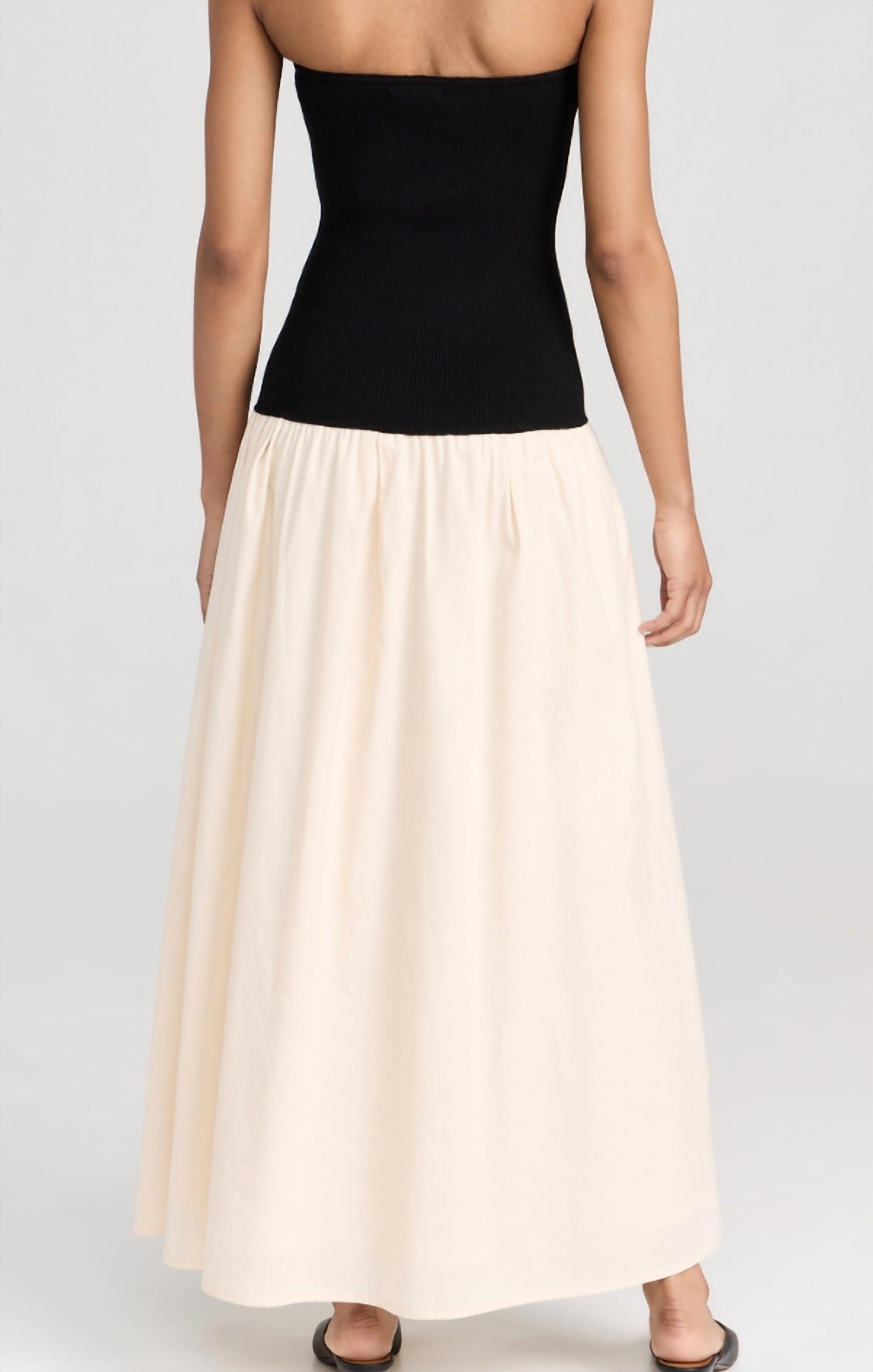 Line And Dot - Tanner Combo Maxi Dress