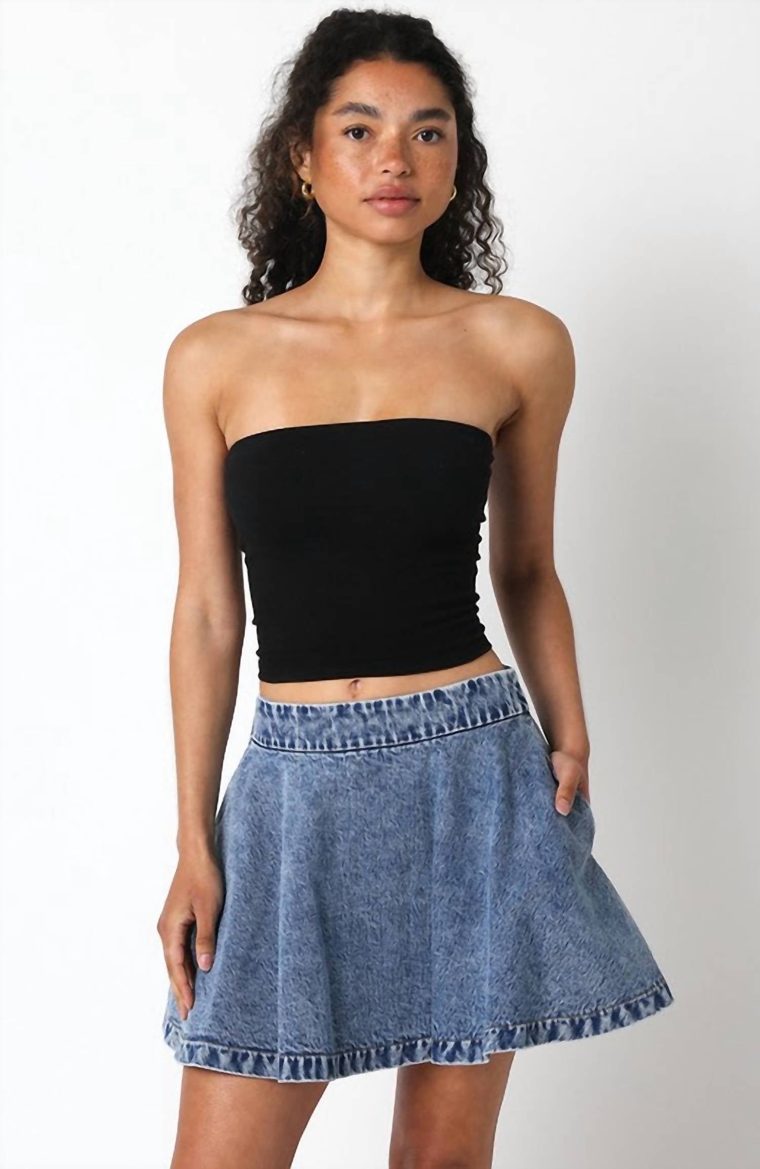 Olivaceous - Evie Strapless Top