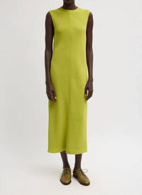 Tibi - Plisse Sleeveless Bias Dress