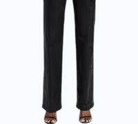L'Agence Selma Sleek Coated Baby Boot Jean in dark shadow - women's pants