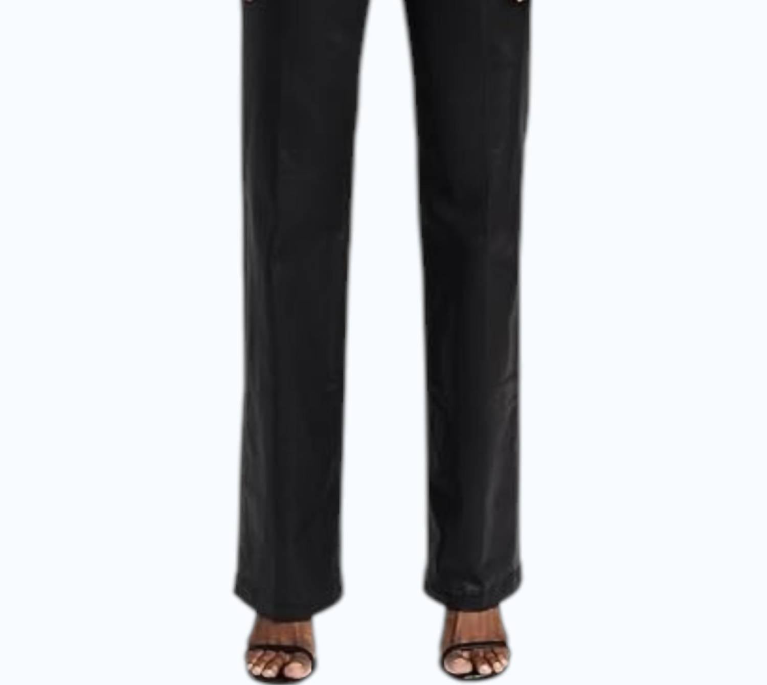 L'Agence Selma Sleek Coated Baby Boot Jean in dark shadow - women's pants