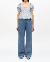 Ganni - Yarn Dyed Stripe Blouse