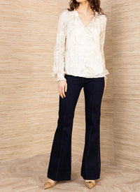 Hale Bob - Robin Lurex Chiffon Top