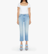 Mother - Insider Crop Fray Denim Jeans