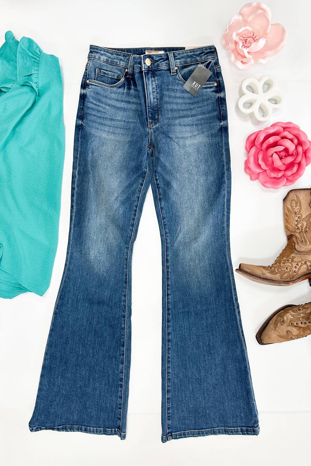 Kut From The Kloth - Ana Flare Jean