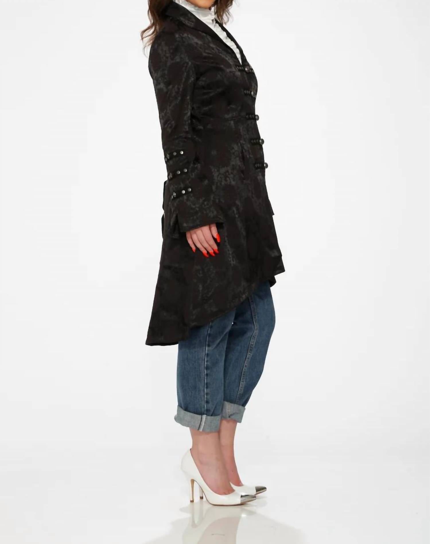 Orchid Bloom - Brocade Hilo Coat