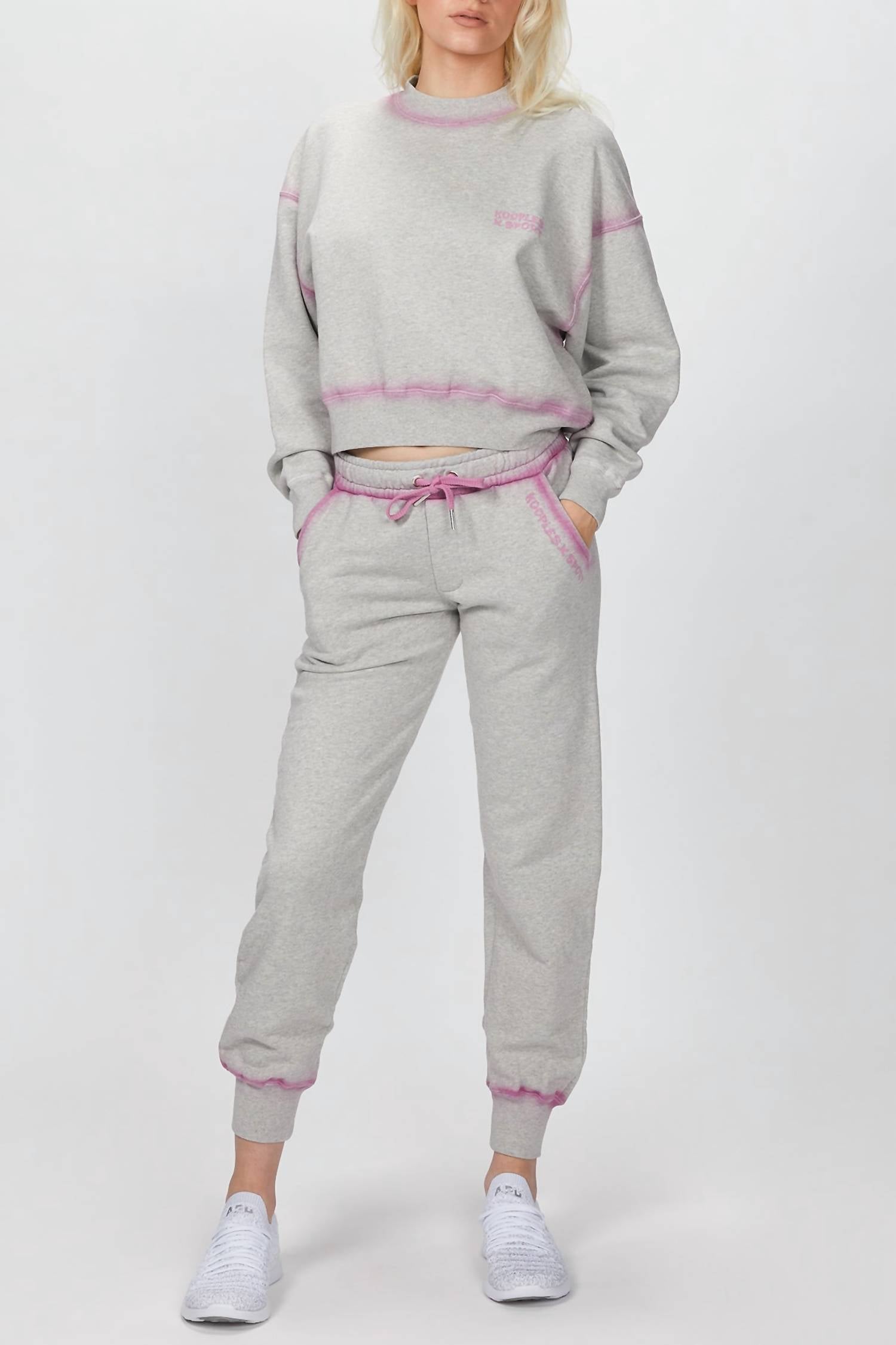 PINK DETAILS JOGGERS