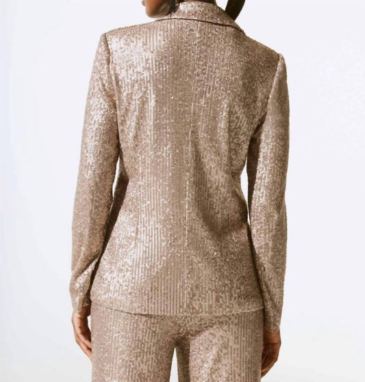 Joseph Ribkoff - Sequined Straight Blazer