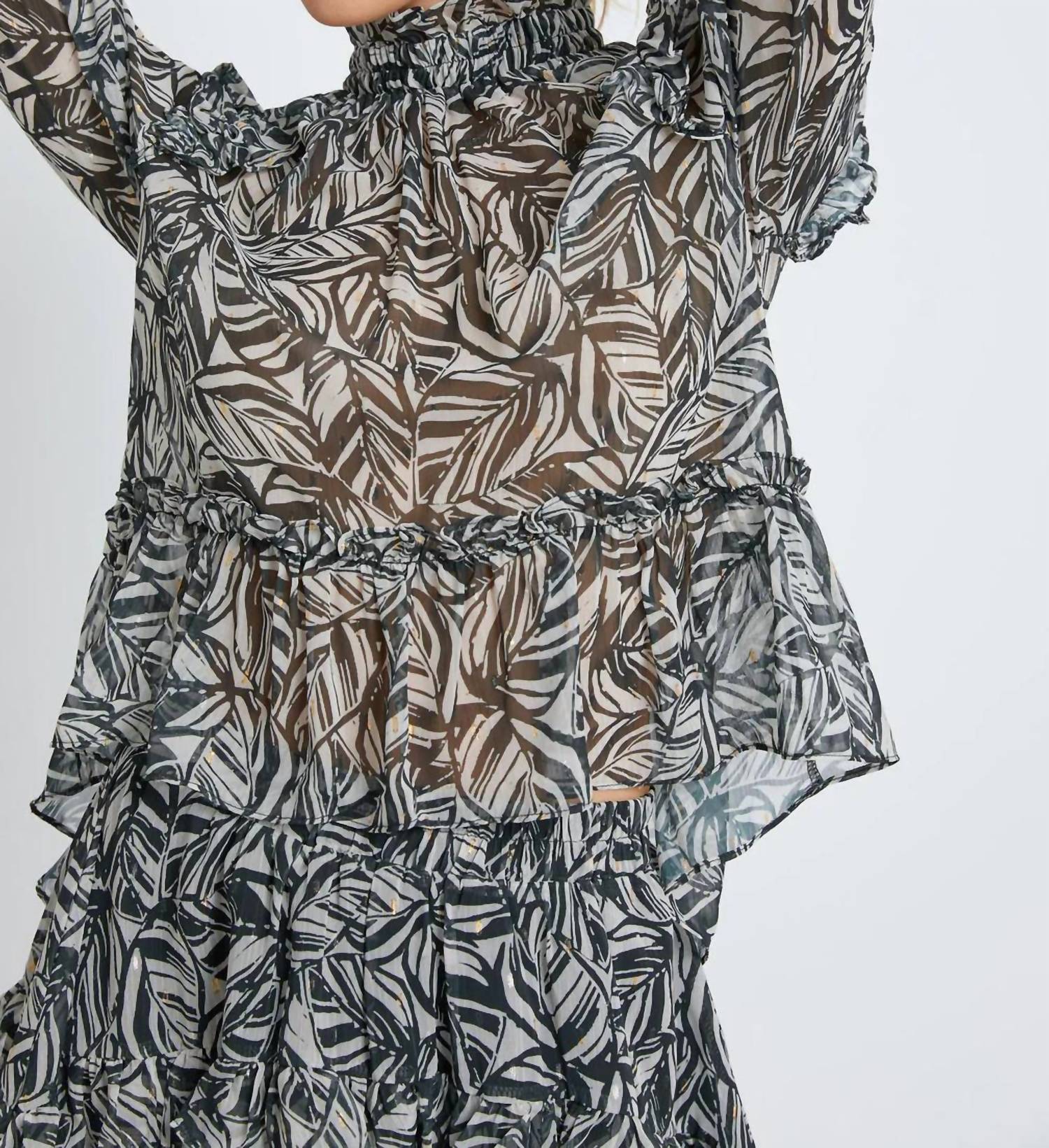 Meet Me In Santorini - MALLORY TOP