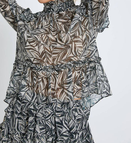 Meet Me In Santorini - MALLORY TOP