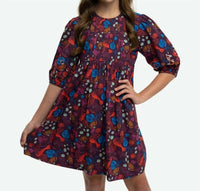 Briton Court - Girls Eva Puff Sleeves Dress