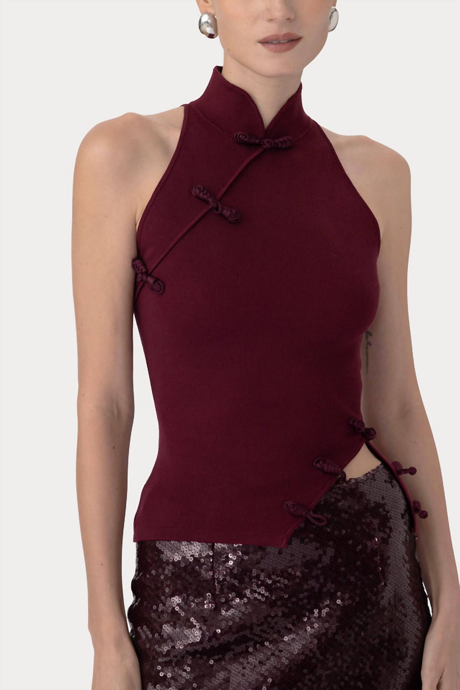Sau Lee - Dunn Knit Top