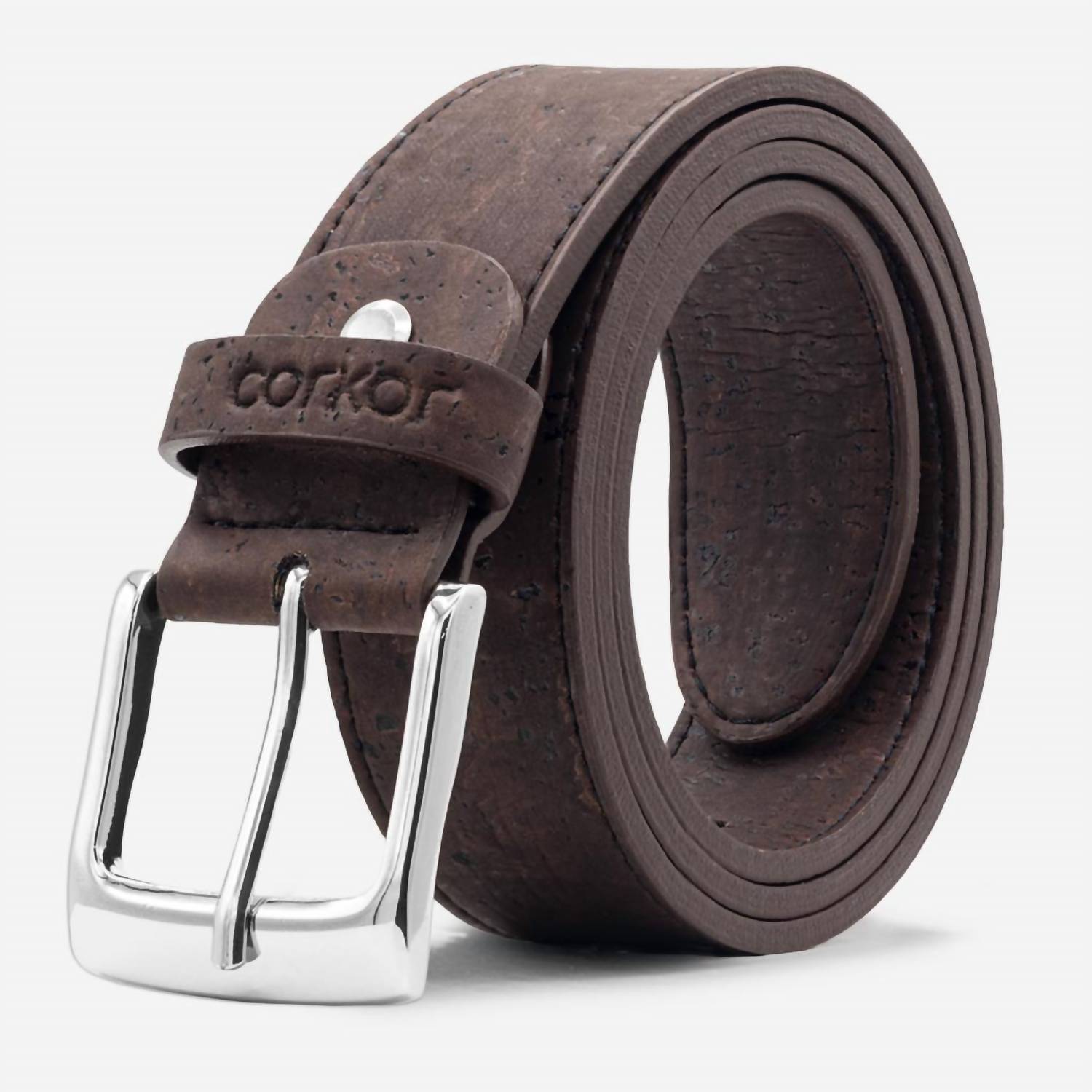 Corkor Men's Cork Belt in brown - men's accessory