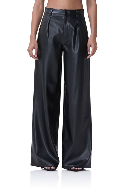 Afrm - Vegan Leather Trouser