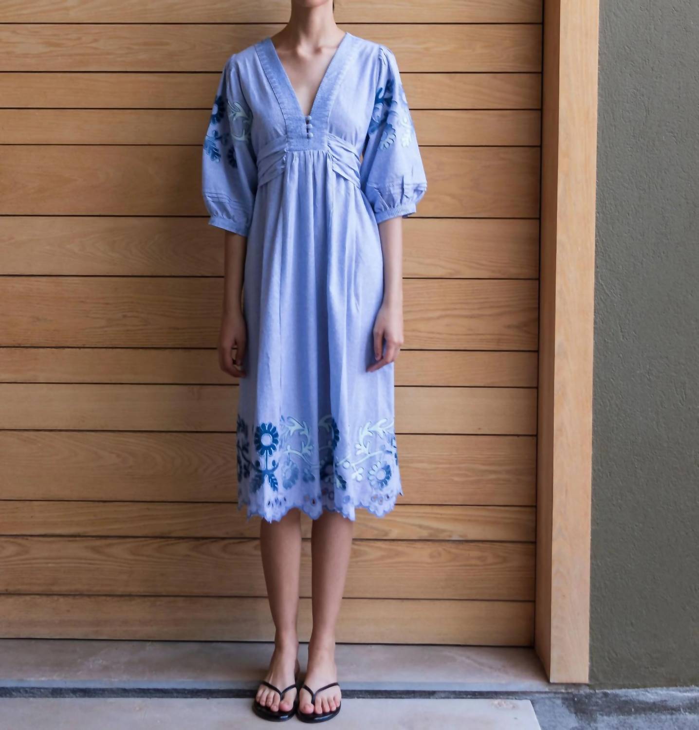 Rose And Rose - Begonia Cotton Dress