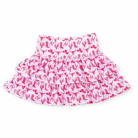 Lila + Hayes - Girl's Maggie Tiered Wild West Skirt