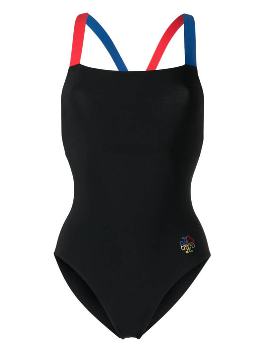 Colorblocked One-Piece Tank Swimsuit